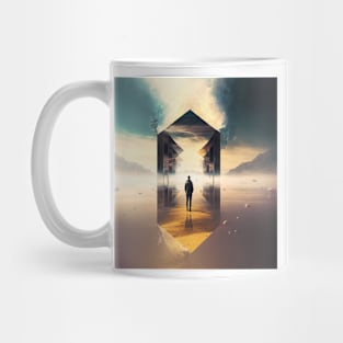 Alone in the abstract Mug